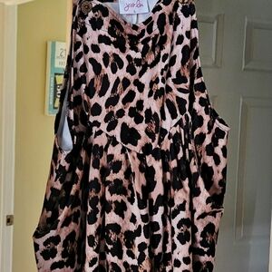 Leopard Print Jumpsuit